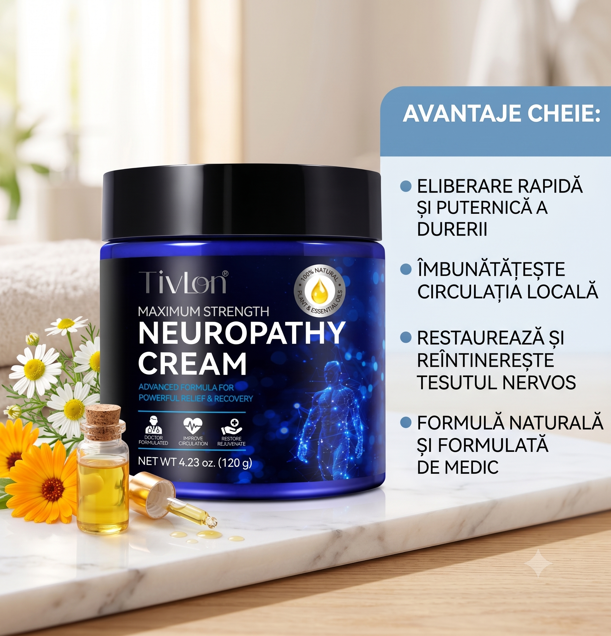Natural Neuropathy Cream